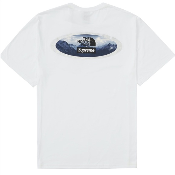 🔥SUPREME X THE NORTH FACE MOUNTAINS TEE🔥 - Picture 1 of 2
